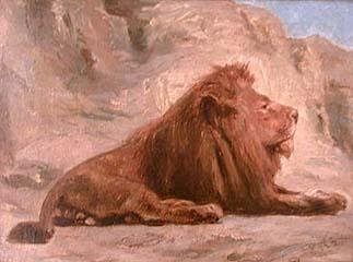 Pedro Americo Lion oil painting image